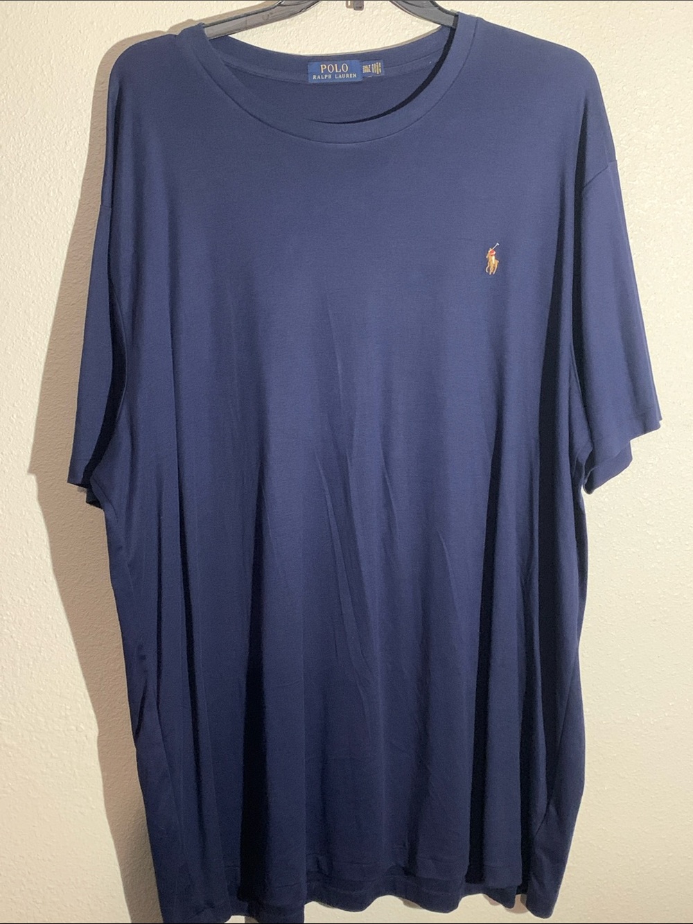 Polo by Ralph Lauren Navy Short Sleeve Crew Tee with Pony Logo